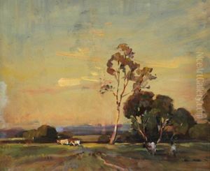 Cows Grazing (double-sided)