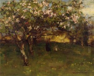 In The Orchard by William Stewart MacGeorge