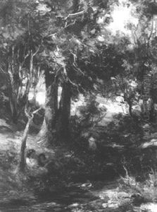 Figures By A Stream by William Stewart MacGeorge