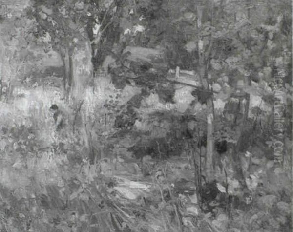 Gathering Wild Flowers - view 1