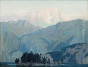 Dawn On The Peak by Norwood Hodge Macgilvary