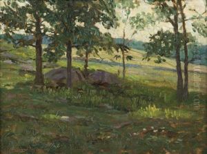 Wooded Landscape by Norwood Hodge Macgilvary