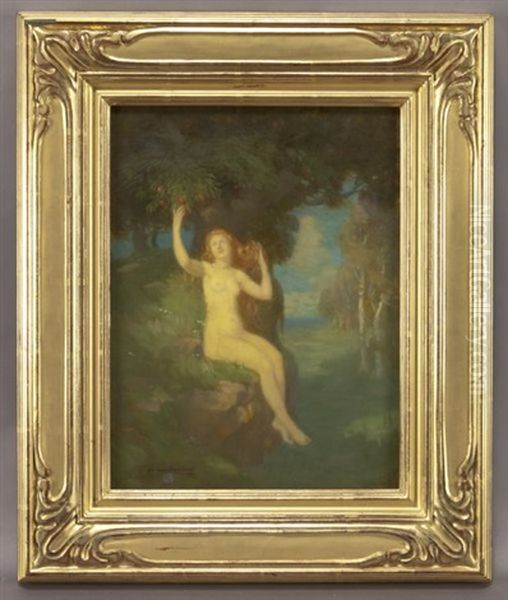 Nude Under Tree - view 1