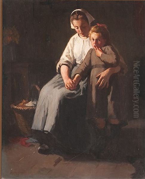 Sympathy - A Mother And Child - view 1