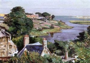 Village By The Sea by William Yorke MacGregor