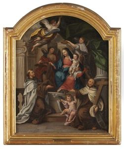 Coronation Of Our Lady by Cyrilo Volkmar Machado