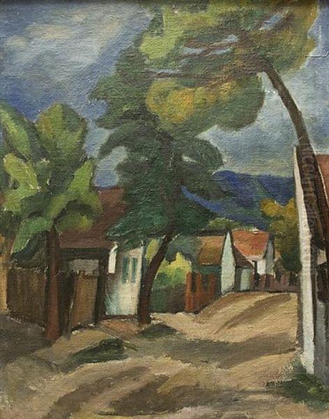 Landscape With A Village Green (recto/verso) - view 1