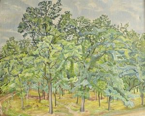 Forest Footpath by Svatopluk Machal