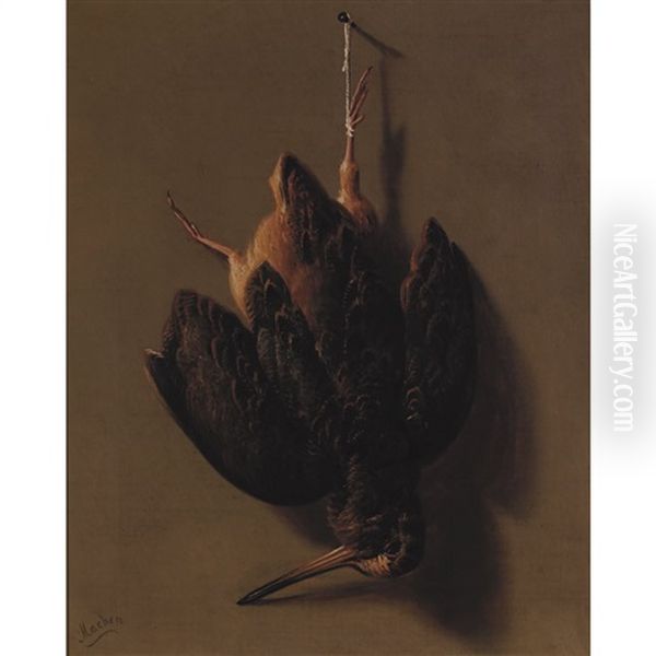 Hanging Woodcock - view 1