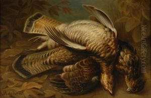 Ruffed Grouse Pair by William H. Machen