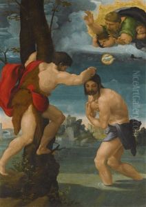The Baptism Of Christ by Pedro Machuca