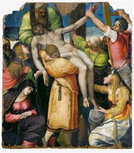 Descendimiento De La Cruz by Pedro Machuca