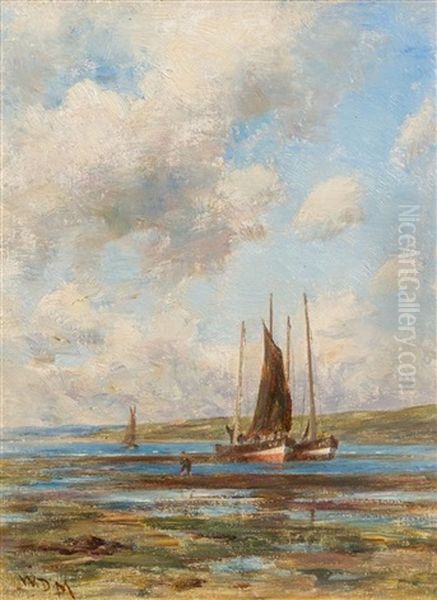 Boats At The Marsh - view 1