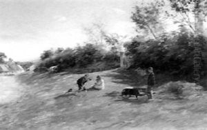 By The Village Road by William Darling MacKay