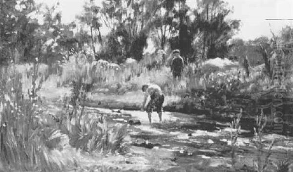 Gumping Trout On Gifford Water - view 1