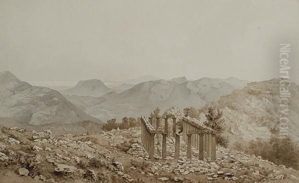 The Apollo Temple At Vasses - view 1