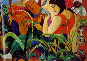 Orientalische Frauen by August Macke