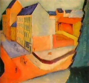Bonn 1913 by August Macke