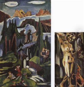 Lebensalter (landschaft) by Helmuth Macke