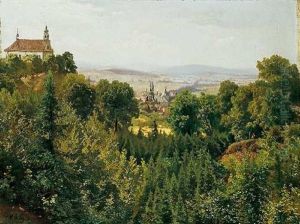 Blick Auf Fulda - Auf Dem Hugel Links Die Klosterkirche Frauenberg