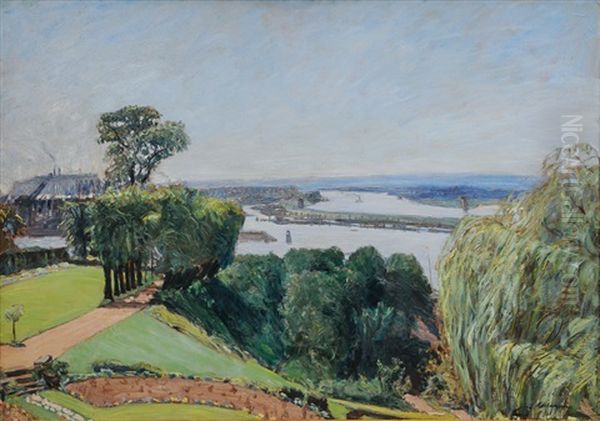 View From Villa Howaldt On The Elbe - view 1