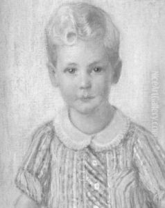 Brustportrait Eines Vierjahrigen Knaben
