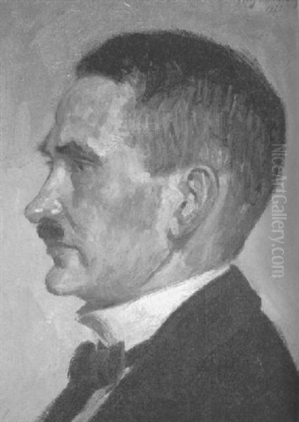 Portrait J. Spath, Brustbildnis Im Profil - view 1