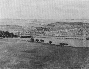 Blick Auf Weimar Vom Ettersberg
