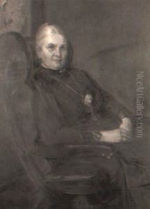 Bildnis Einer Dame - Anna Kasler, Mutter Professor Gochts)