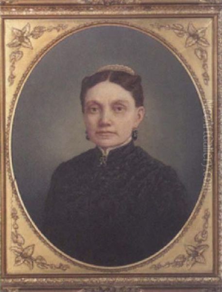 Portrait Of A Mobile Lady - view 1