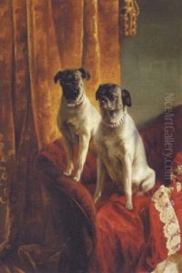 To Venner by Adolf Heinrich Mackeprang