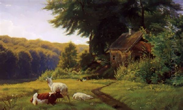 Sommerdag Ved Et Bondehus - view 1