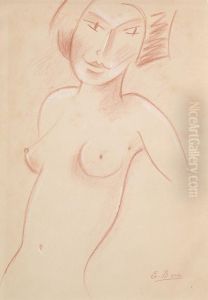 Female Nude by Else Berg