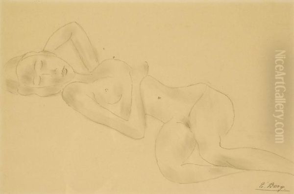 Reclining Female Nude - view 1