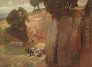 The Sandstone Quarry by Charles Hodge Mackie