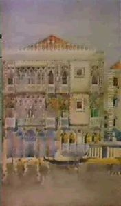 Palazzo Ca D'oro, Venice, 1891 by Charles Rennie Mackintosh