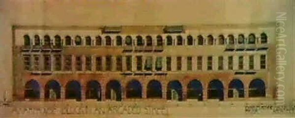 A Wharehouse Block In An Arcaded Street - view 1