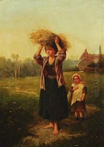 Farmer's Wife And Her Daughter by Thomas Eyre Macklin