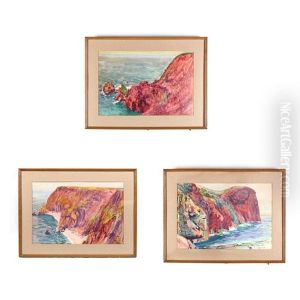 Three Northeastern Coastal Views by Dodge Macknight