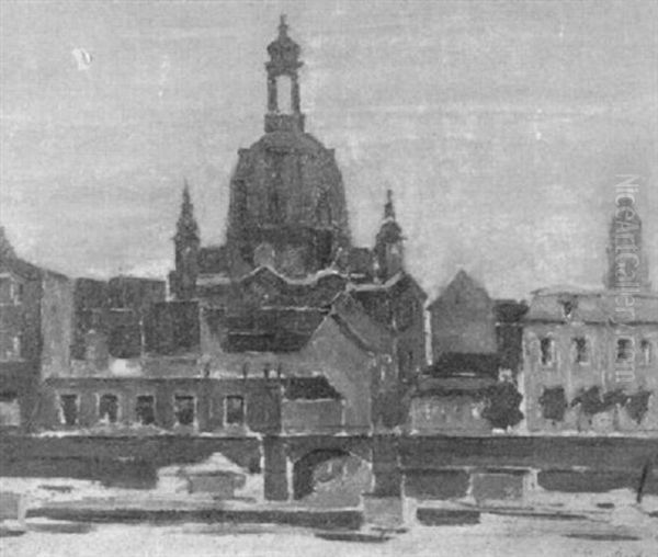 Ansicht Der Frauenkirche In Dresden - view 1