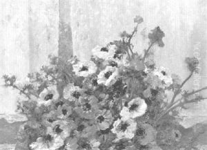 Anemones By A Window by Alexander Maclean