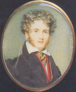 The Honorable Thomas Lidell, In Brown Coat, Red And Yellow Waistcoat, White Shirt And Pale Brown Cravat