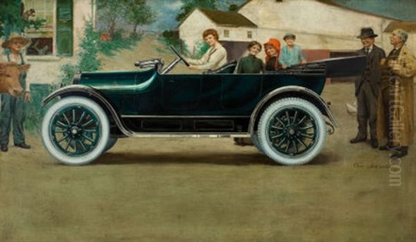 Fisk Tire Company, Advertising Illustration - view 1
