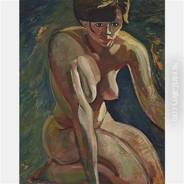 Seated Nude - view 1
