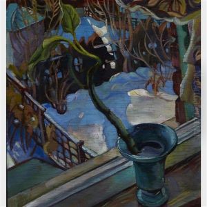 View From The Artist's Window, Winter by Pegi Nicol Macleod