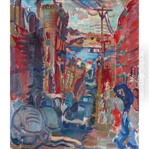 St. John Harbour, New Brunswick by Pegi Nicol Macleod