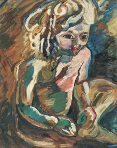 Portrait Of Jane As A Child by Pegi Nicol Macleod