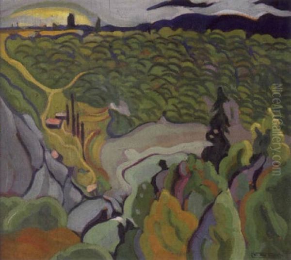 Skeena, Indian Village - view 1