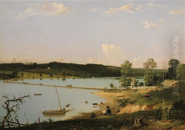 Bridge Over Hunting Creek, Alexandria, Virginia - view 1