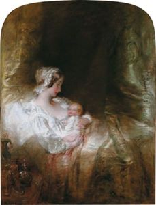 Ein Inniger Moment by Daniel Maclise